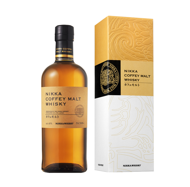 NIKKA - Coffey Malt, Whisky Japonais, Single Malt - Origine : Japon - Notes d'Agrumes & Poires - 45 % Alcool - 70 cl