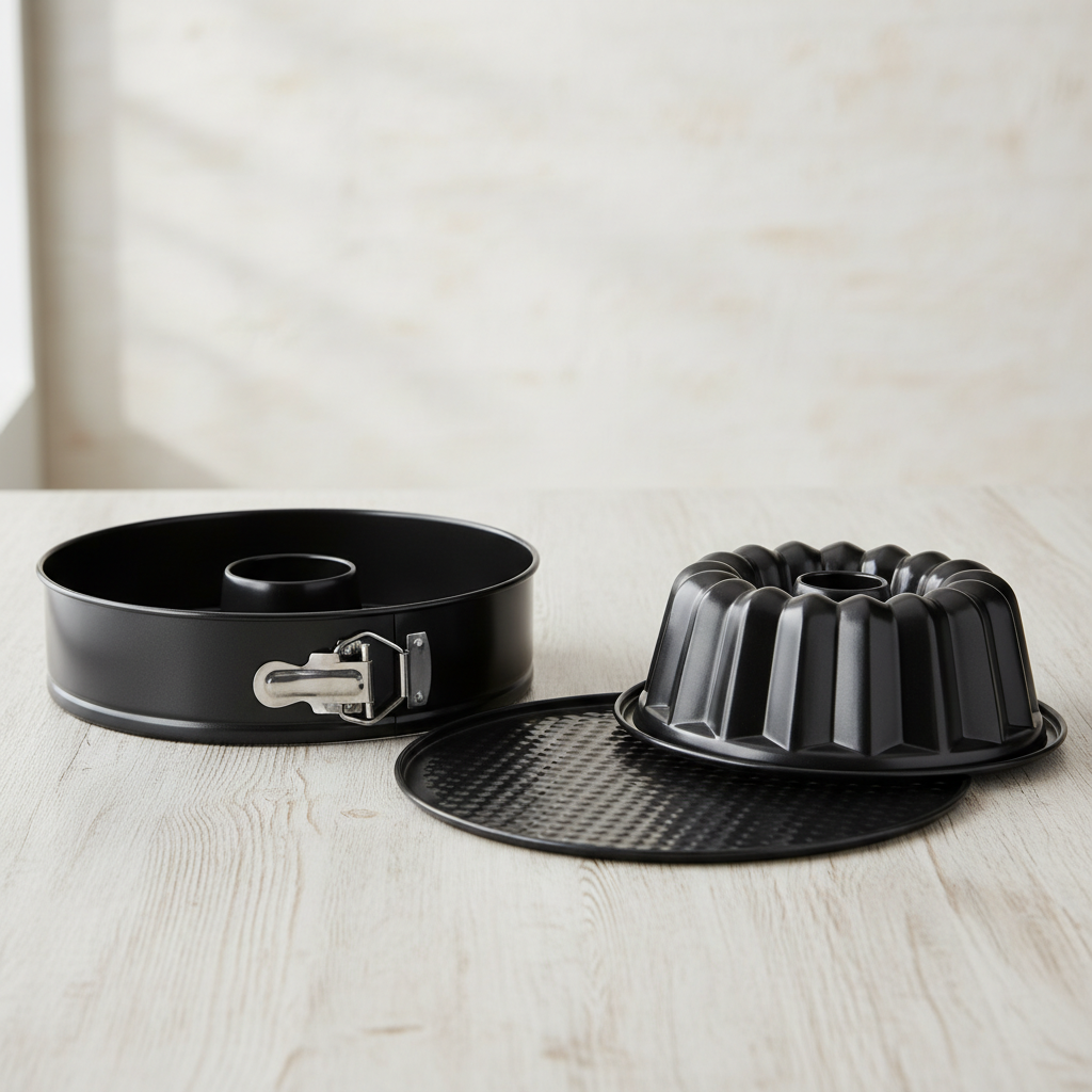 Alpina Lot de 3 moules à kouglof - Ø 26 x 7 cm