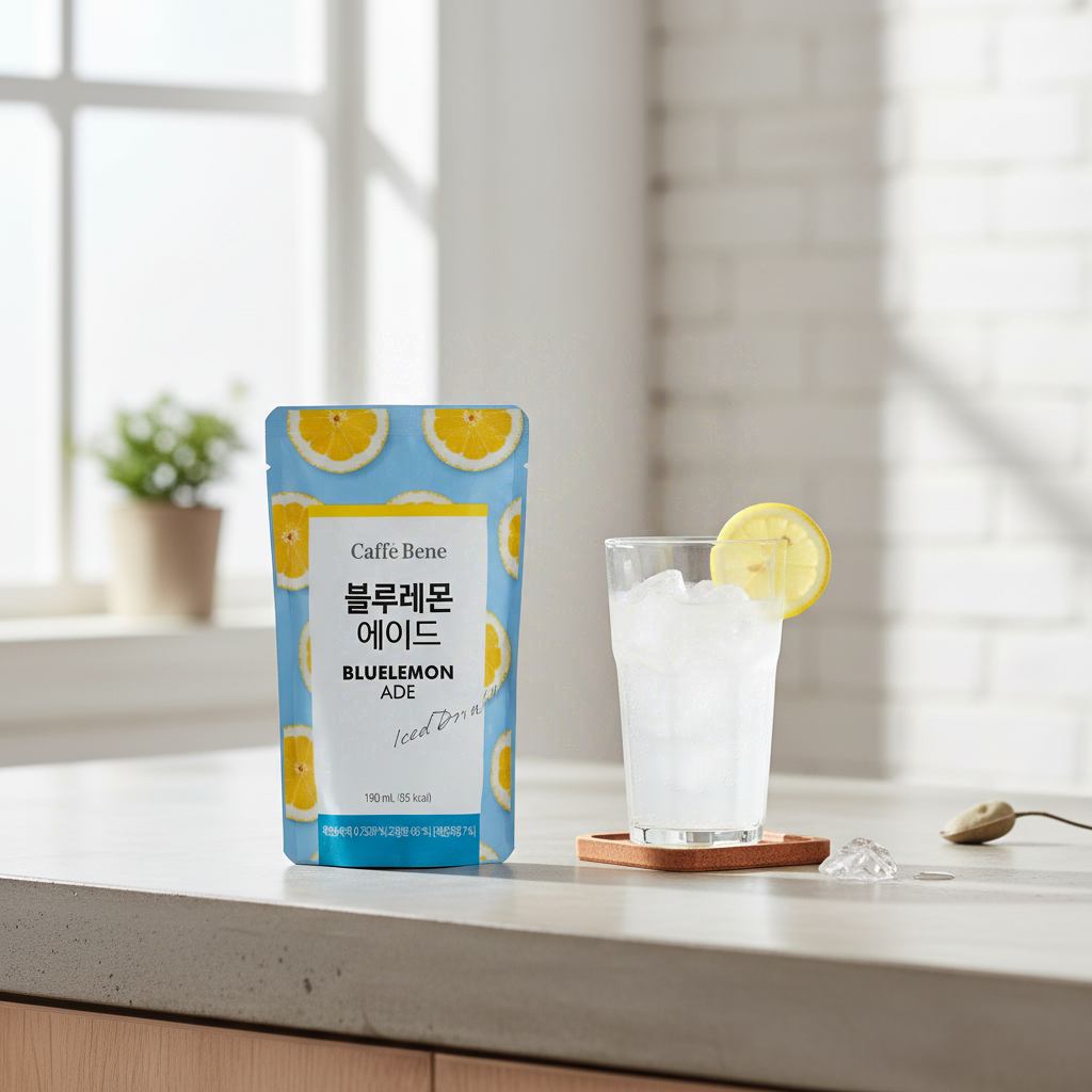 Caffe Bene Citronnade bleue en gourde 190 ml