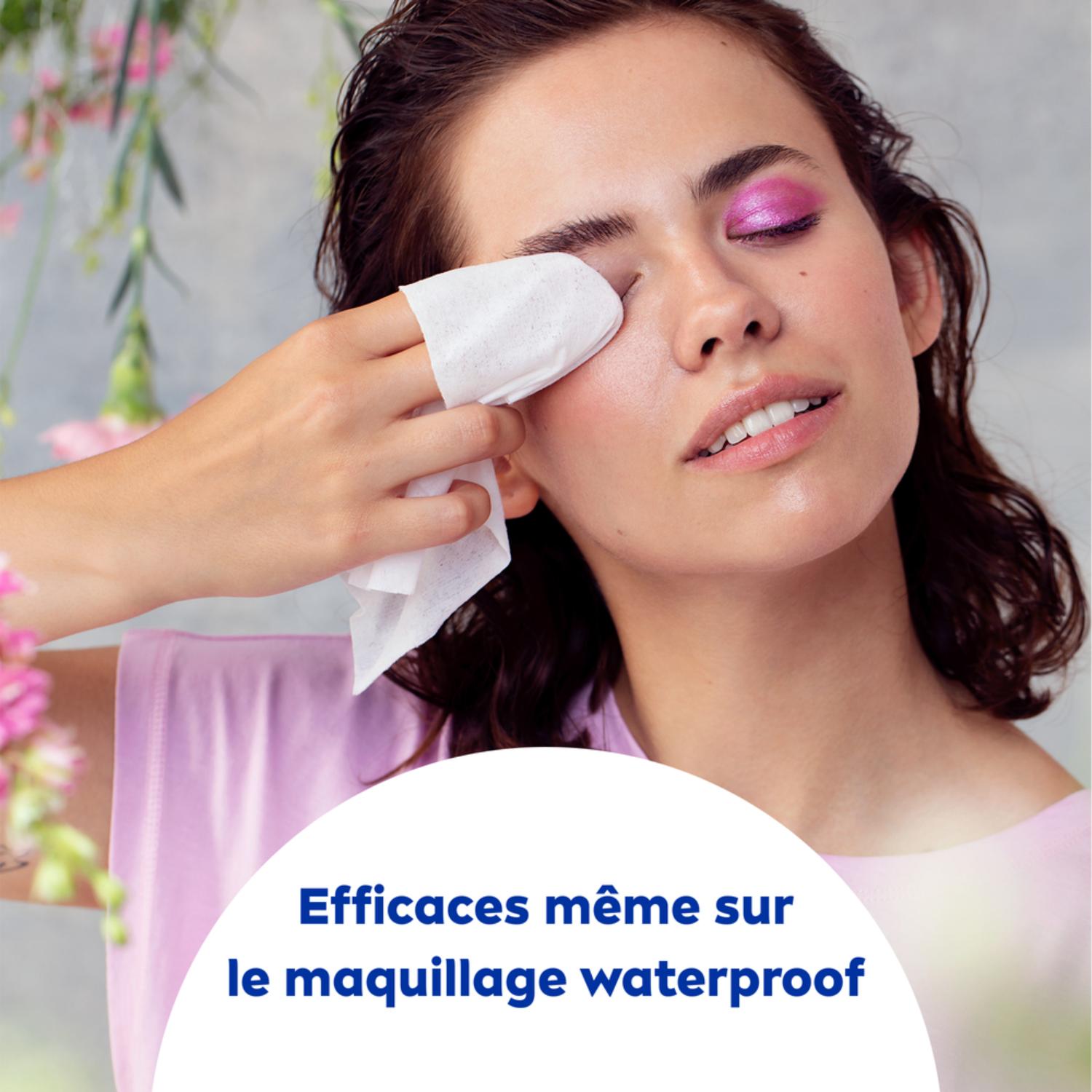 NIVEA Lingettes Démaquillantes Visage Douceur 20 Lingettes