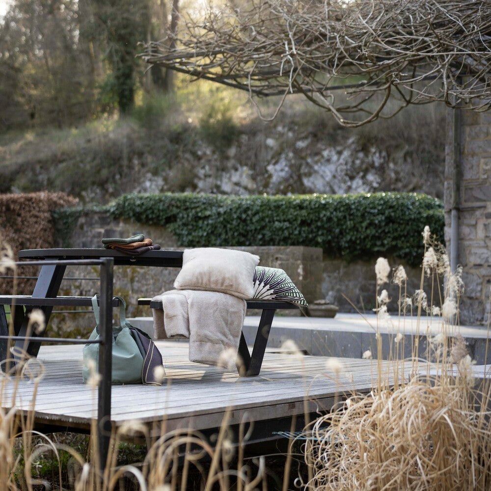 Housse de coussin liwen naturel