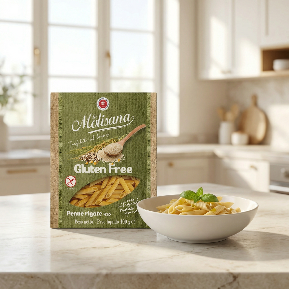 La Molisana Pennes striées N°020 Sans gluten