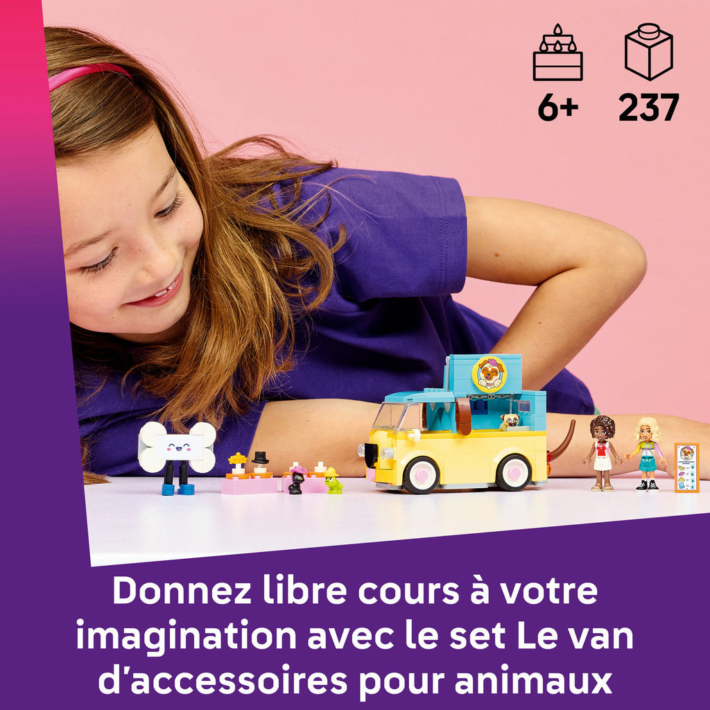 LEGO Friends 42678 Le van d’accessoires pour animaux