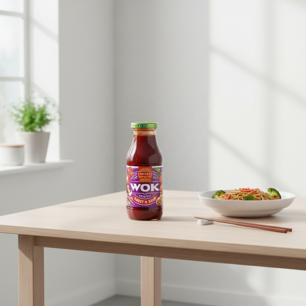 Go-Tan Wok Sauce aigre-douce - 240 ml