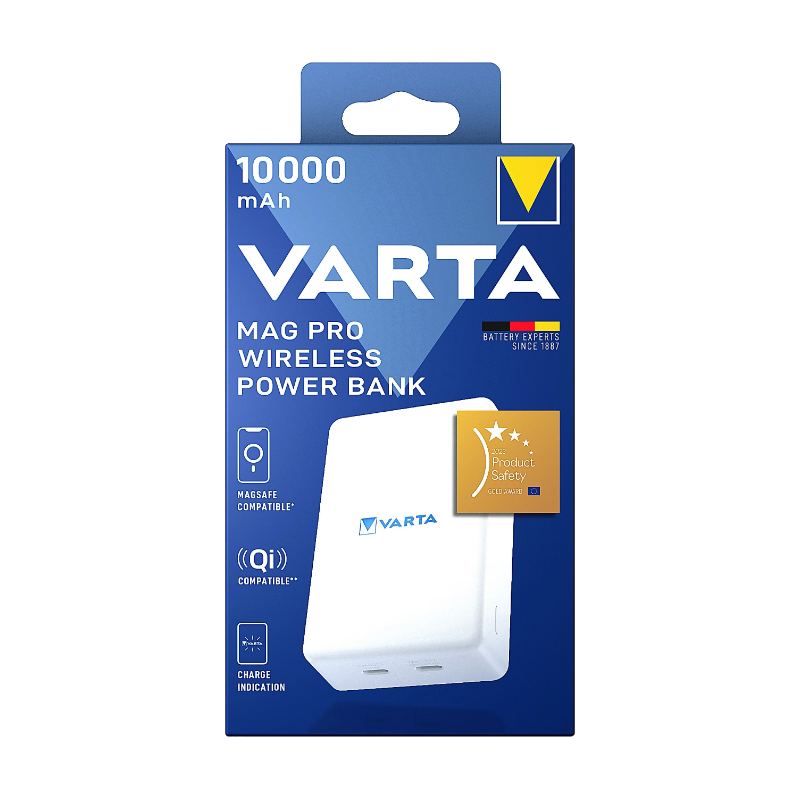 VARTA MAG PRO WIRELESS 10000 Blanc