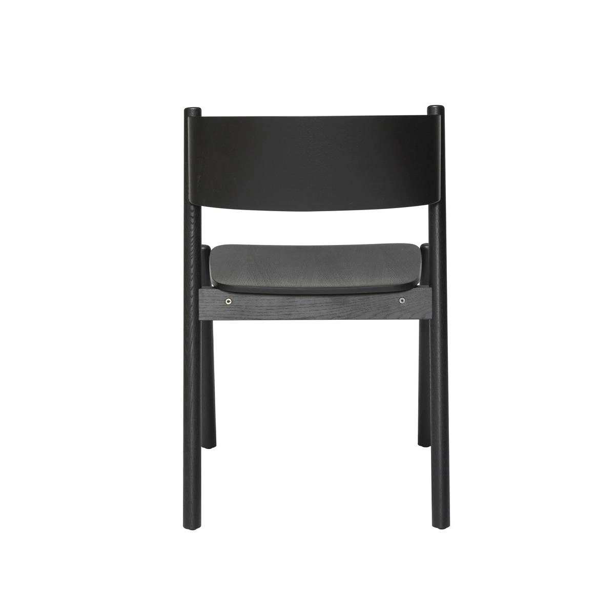 HUBSCH Oblique Chaise de salle à manger - Noir