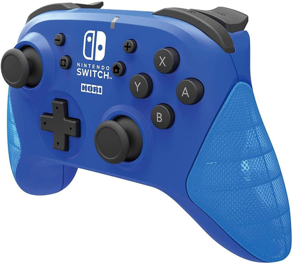 Hori Manette Sans Fil Horipad - Licence officielle pour Nintendo Switch- Bleu