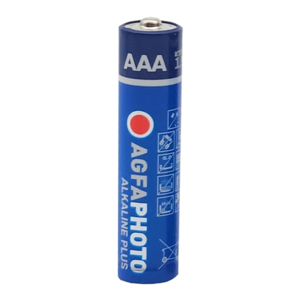 AgfaPhoto Boîte de 100 piles Alkaline PLUS Micro AAA LR03