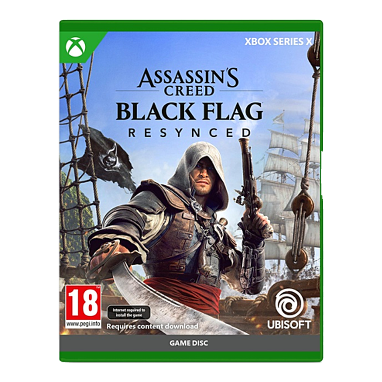 Ubisoft Assassin’s Creed Black Flag Resynced Édition standard - Xbox Series X - Version française + Bonus de précommande