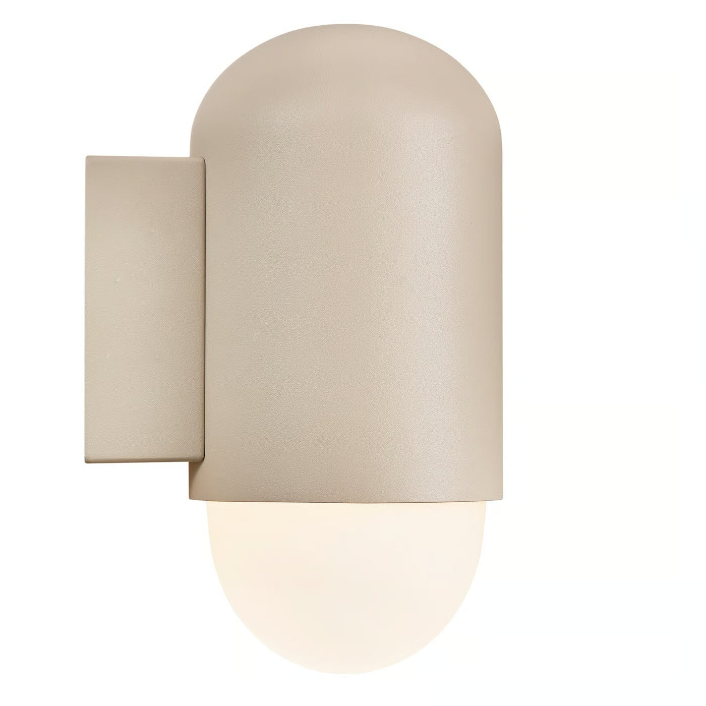 Applique murale HEKA - E27 - aluminium sablé IP54 - Nordlux, Extérieur