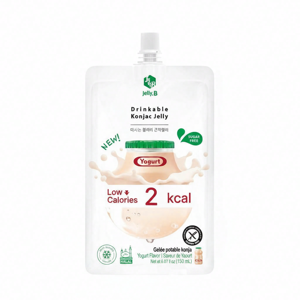 Jelly.B Gelée de konjac saveur yaourt 150 ml