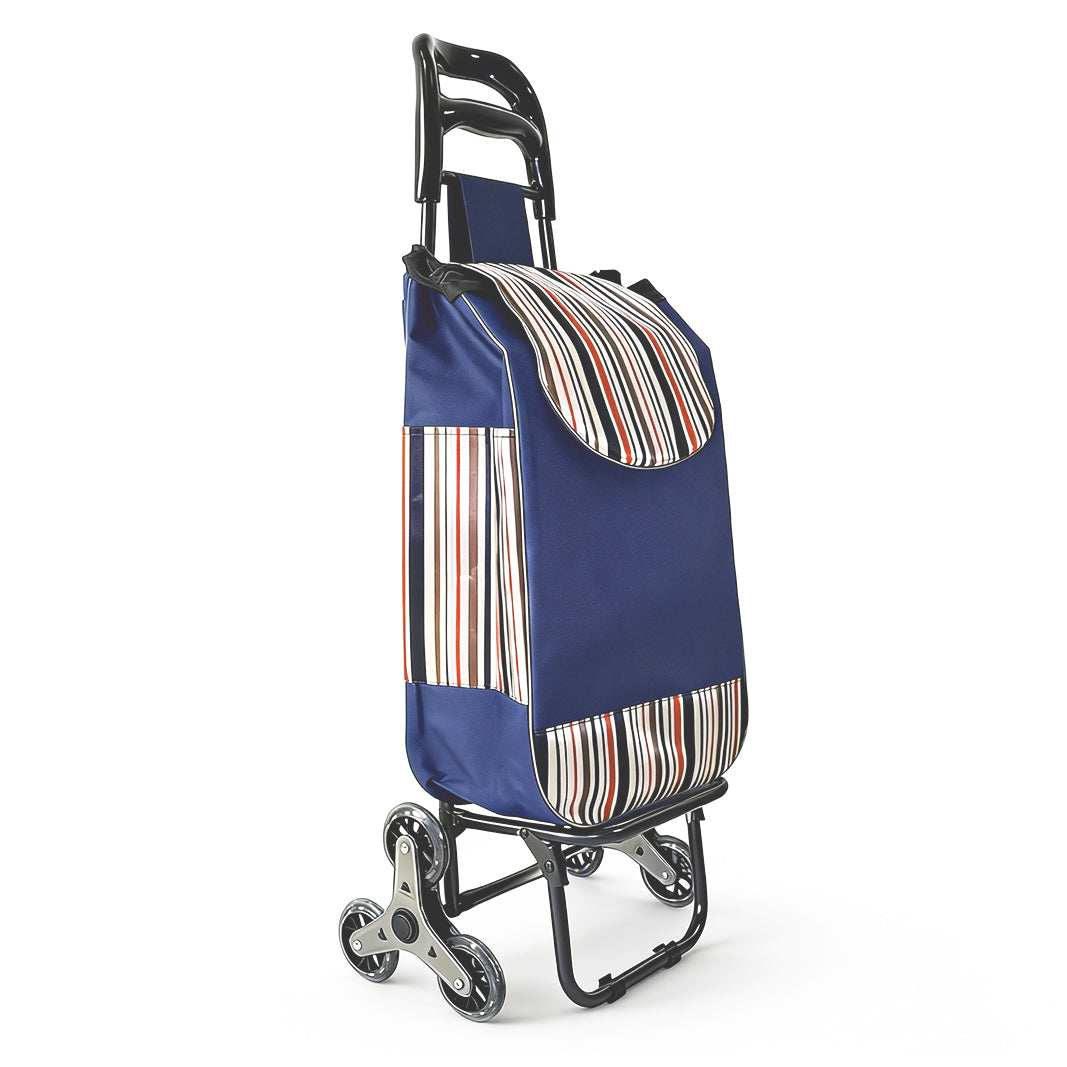 Strong bird Nouveau modèle 2026 | Caddie de courses compact monte-escalier à poignée ergonomique, Mini chariot pliable très vendu en Europe pour courses et usage domestique
