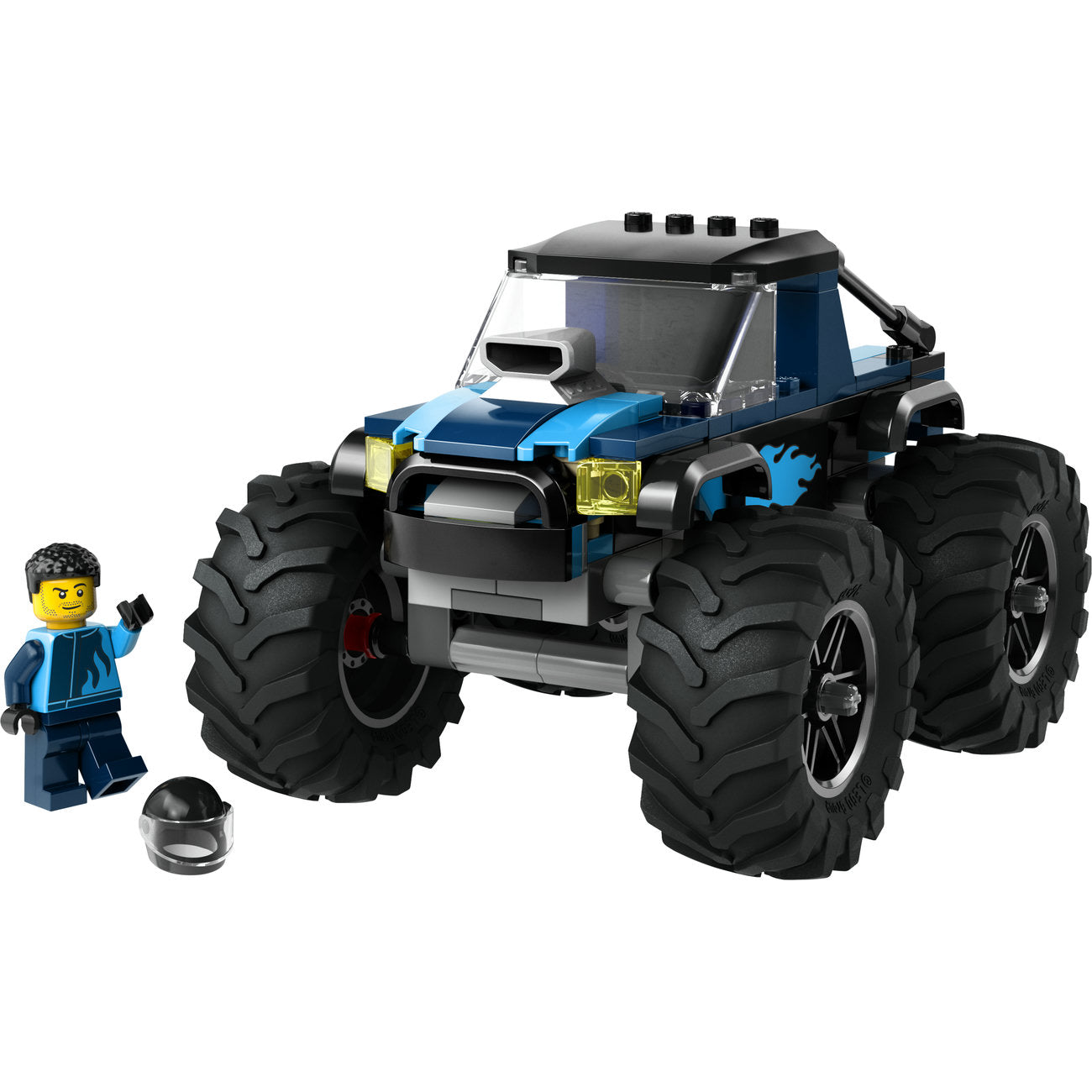 LEGO City 60402 Set de Construction Monster Truck Bleu