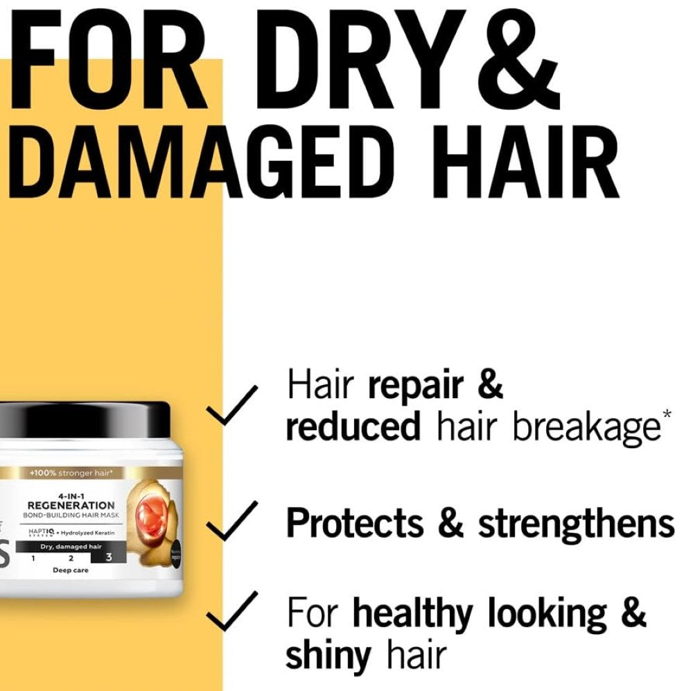 Schwarzkopf Gliss - Masque 4en1 - Réparation - 400ml