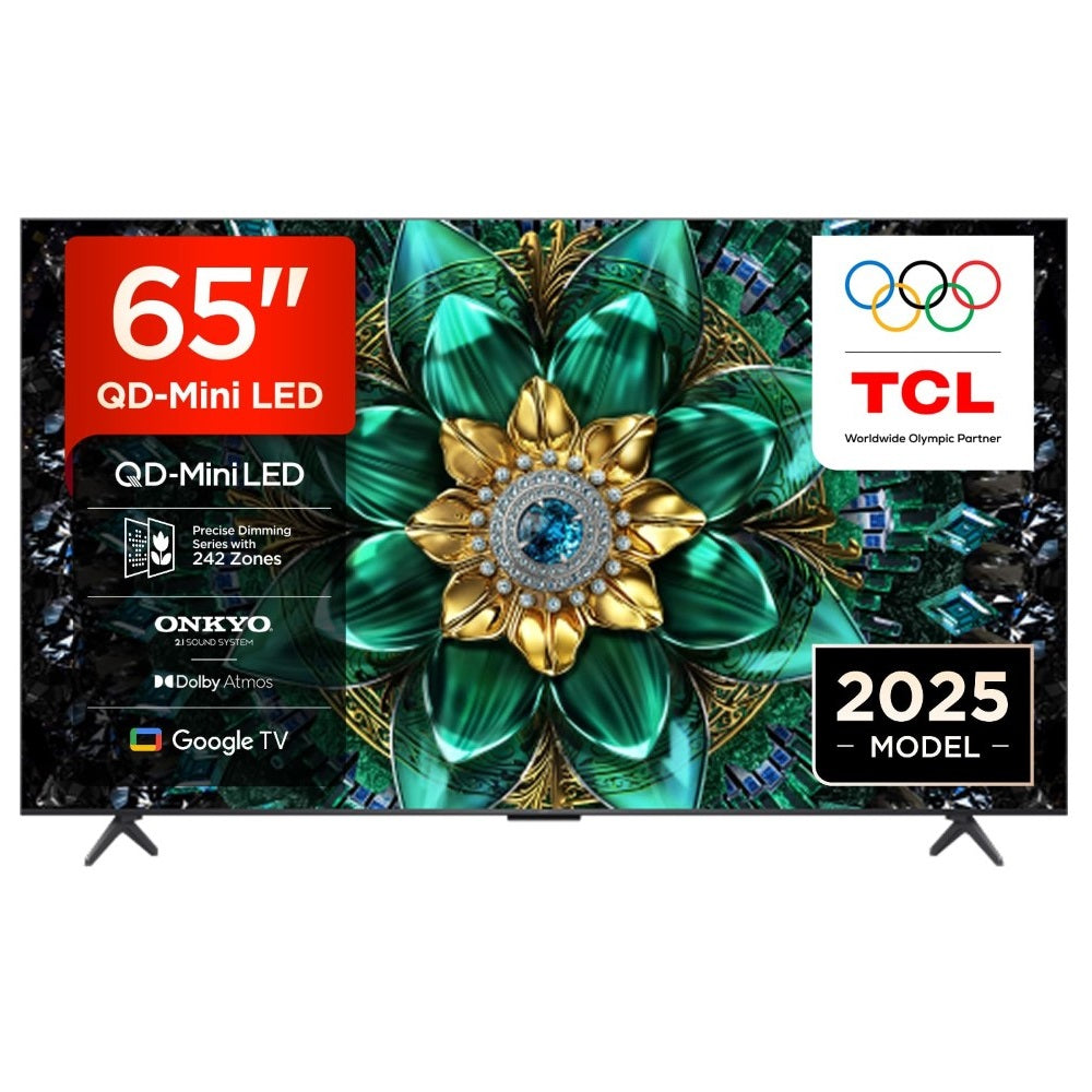 TCL 65Q6C - TV Gaming 65-pouces 4K QD-MiniLED 144 Hz - Google TV - HDMI 2.1 - PS5/Xbox - Dolby Vision