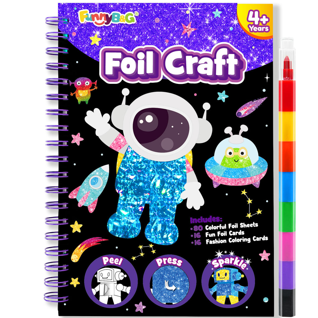 Kit de Loisirs Créatifs Art de la Feuille Série Planète Espace