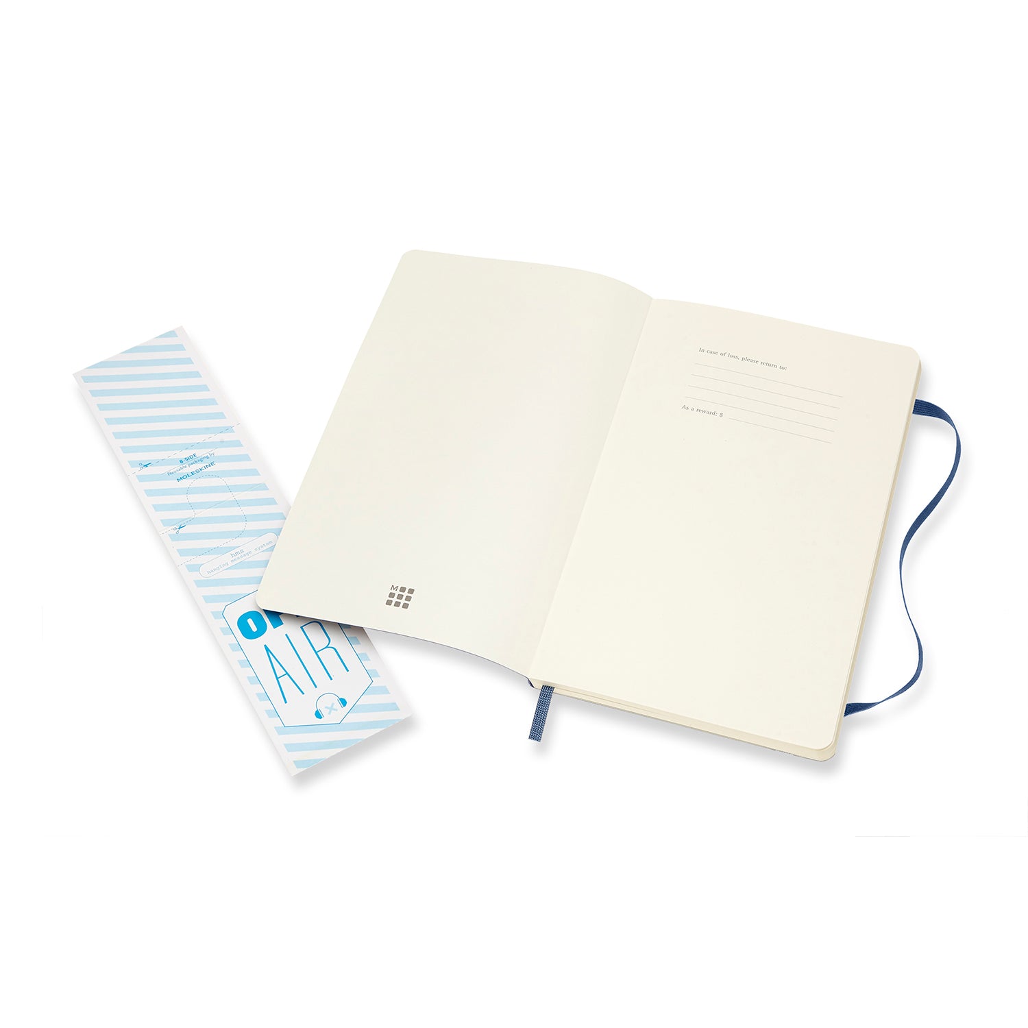Classic Carnet grand format - Bleu saphir