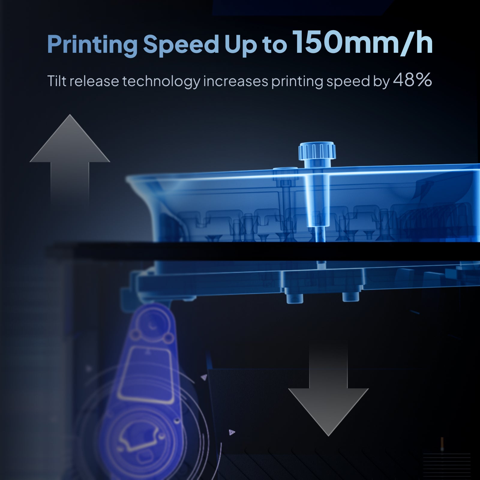 Elegoo Mars 5 Ultra Imprimante 3D résine 9K avec écran LCD mono 7 pouces, impression 150 mm/h, nivellement automatique, détection intelligente et connexion Wi-Fi
