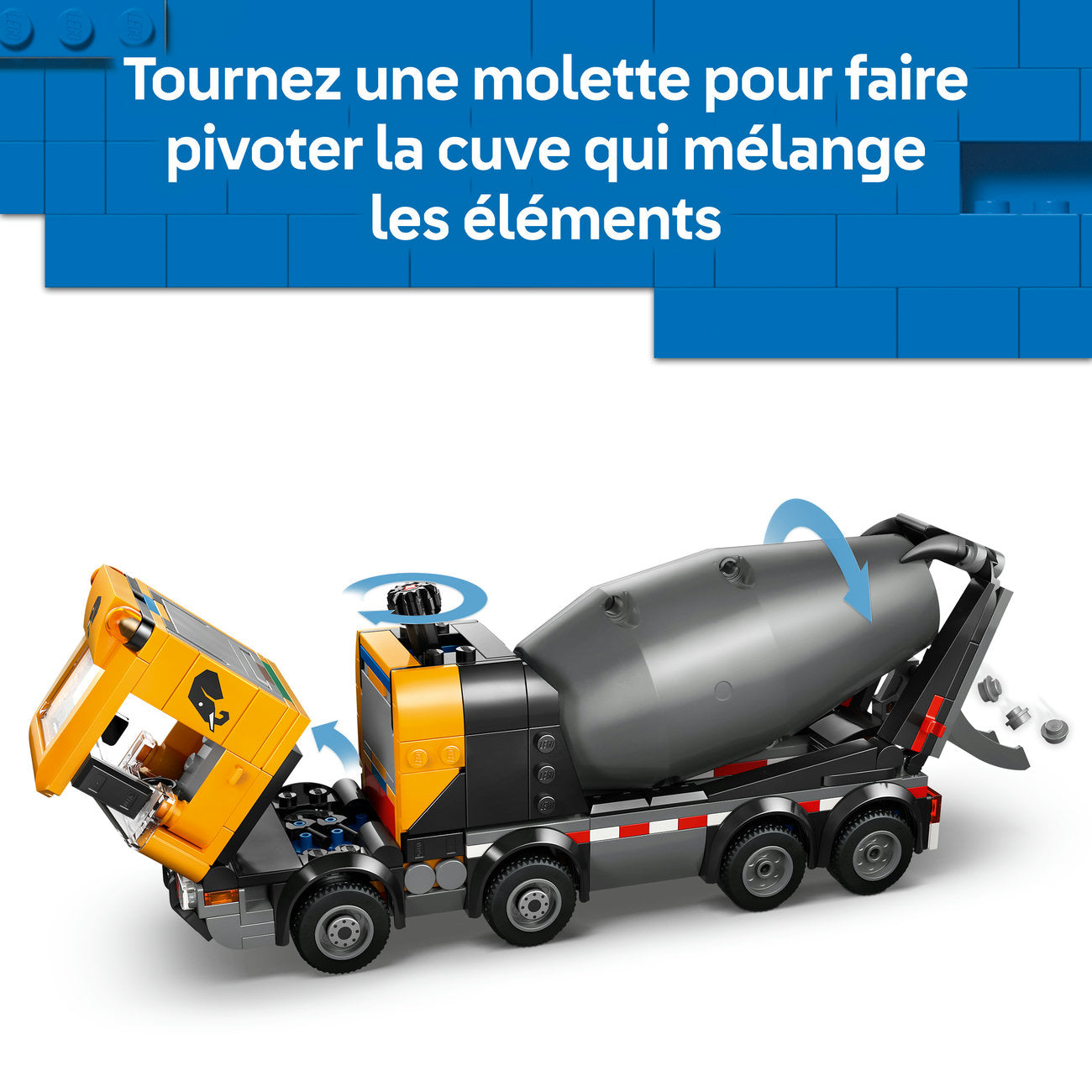 LEGO City 60478 La bétonnière