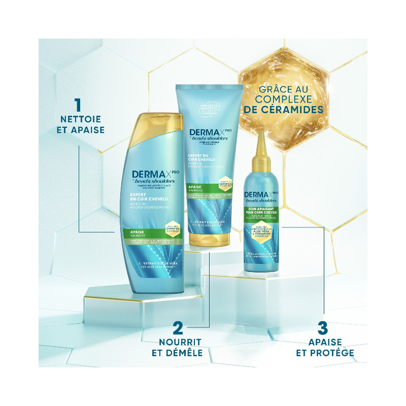 HEAD&SHOULDERS DermaXPro traitement apaisant du cuir chevelu - 145 ml