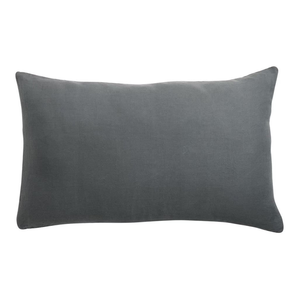Vivaraise Taie d'oreiller Kala Carbone 50 x 75
