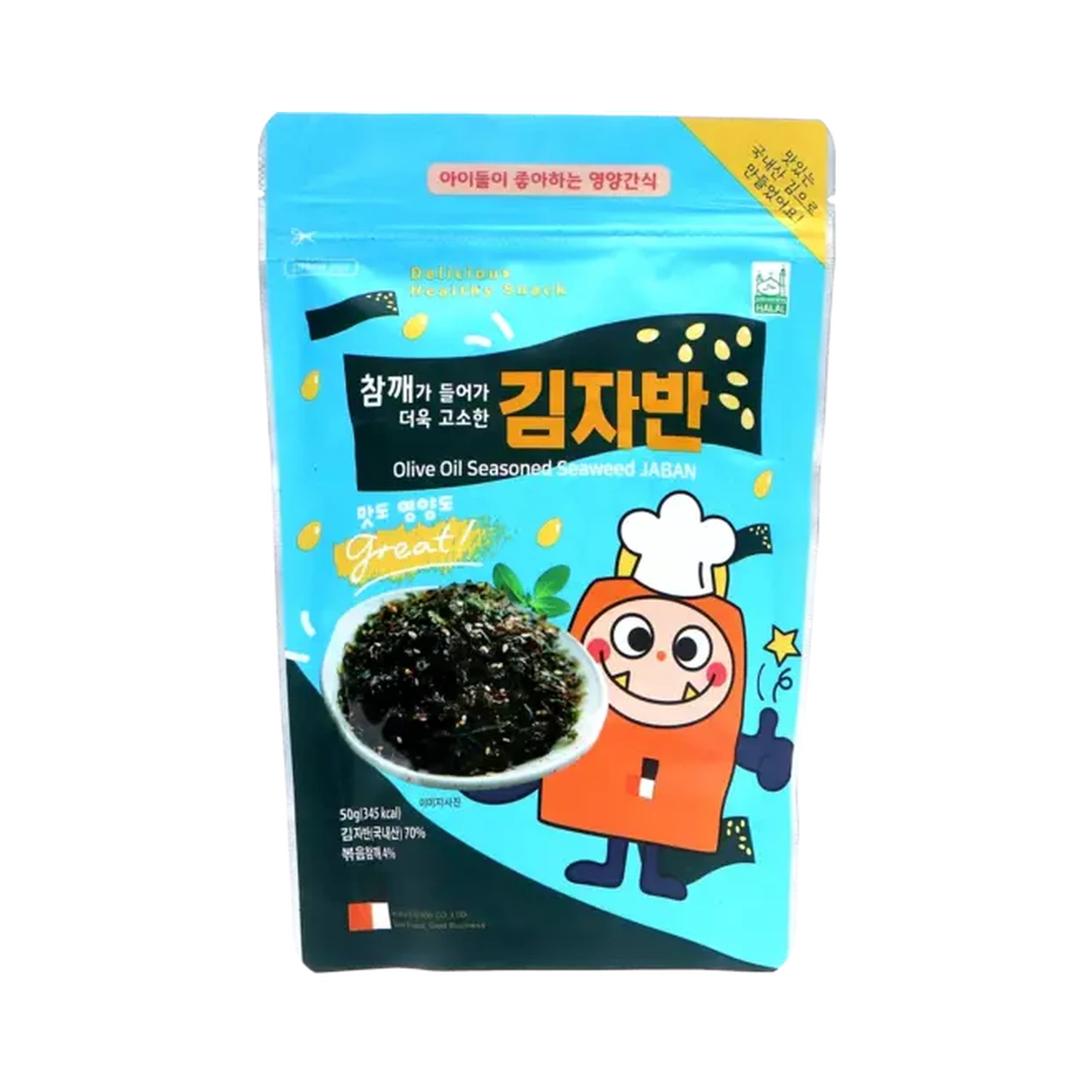 GARIMI Algues à l'huile d'olive saveur GimJaban 50 g