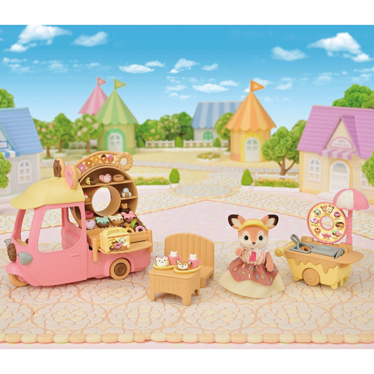 Sylvanian Families Chariot de beignets à tremper