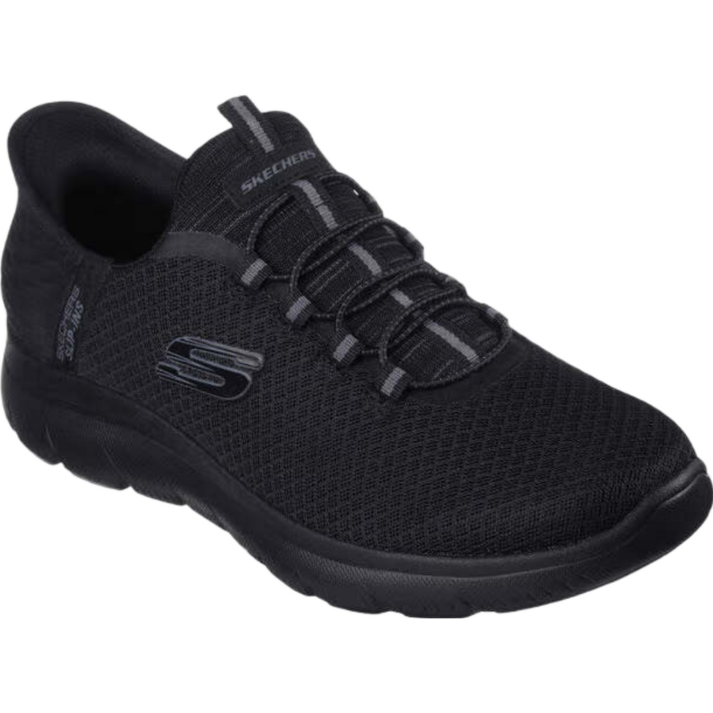 SKECHERS Summits - High Range Slip-Ins Noir