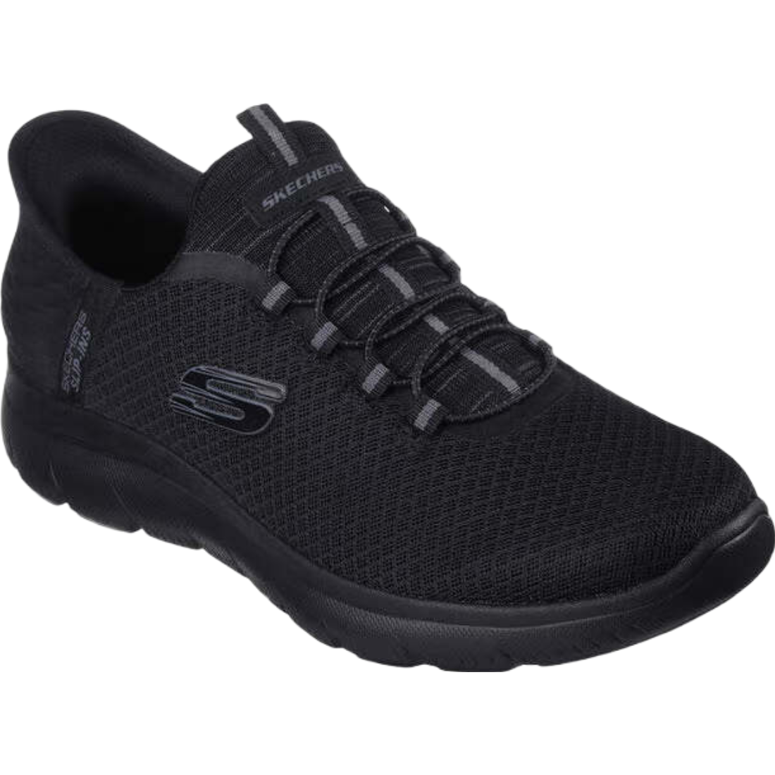 SKECHERS Summits - High Range Slip-Ins Noir