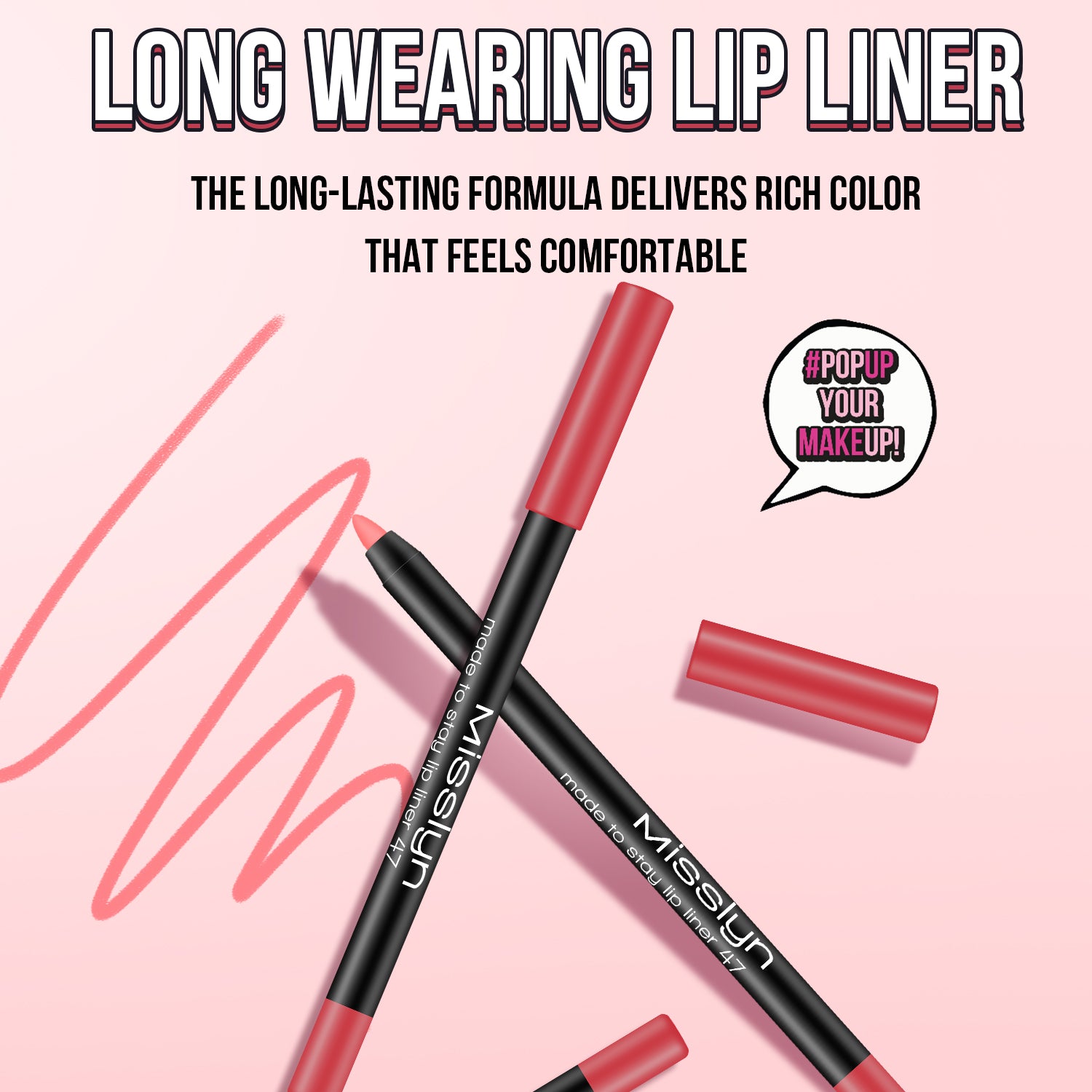 Misslyn Crayon contour des lèvres longue tenue 47