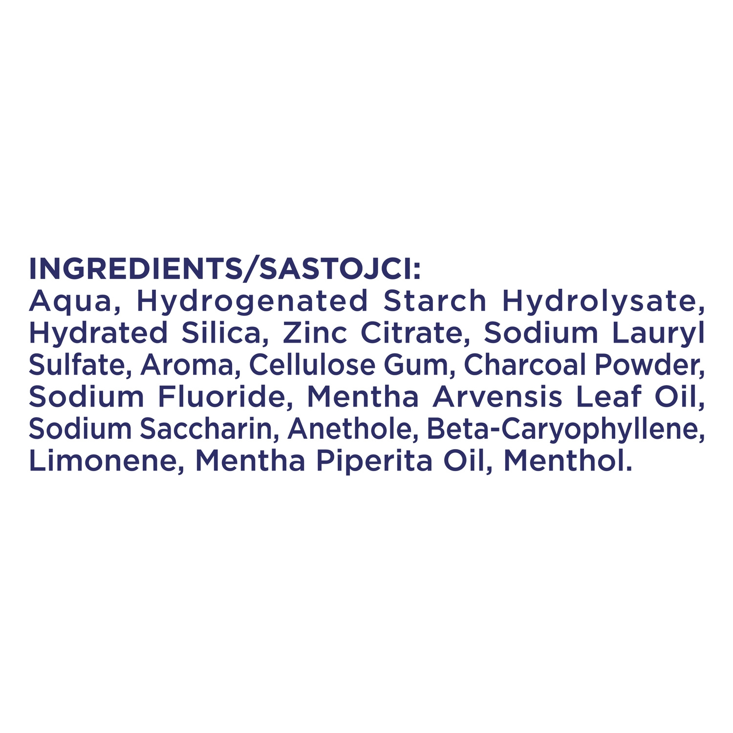 SIGNAL Dentifrice Integral 8 Nature Elements Charbon - 75ml