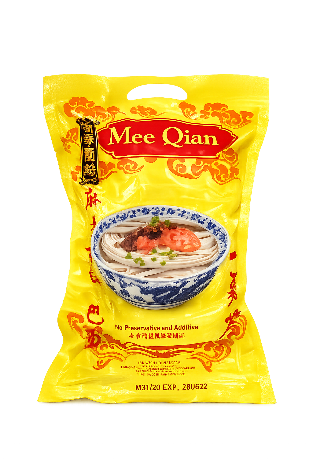 Mian Xian Liu Jia Mian Handmade Mee Qian épais 500 g