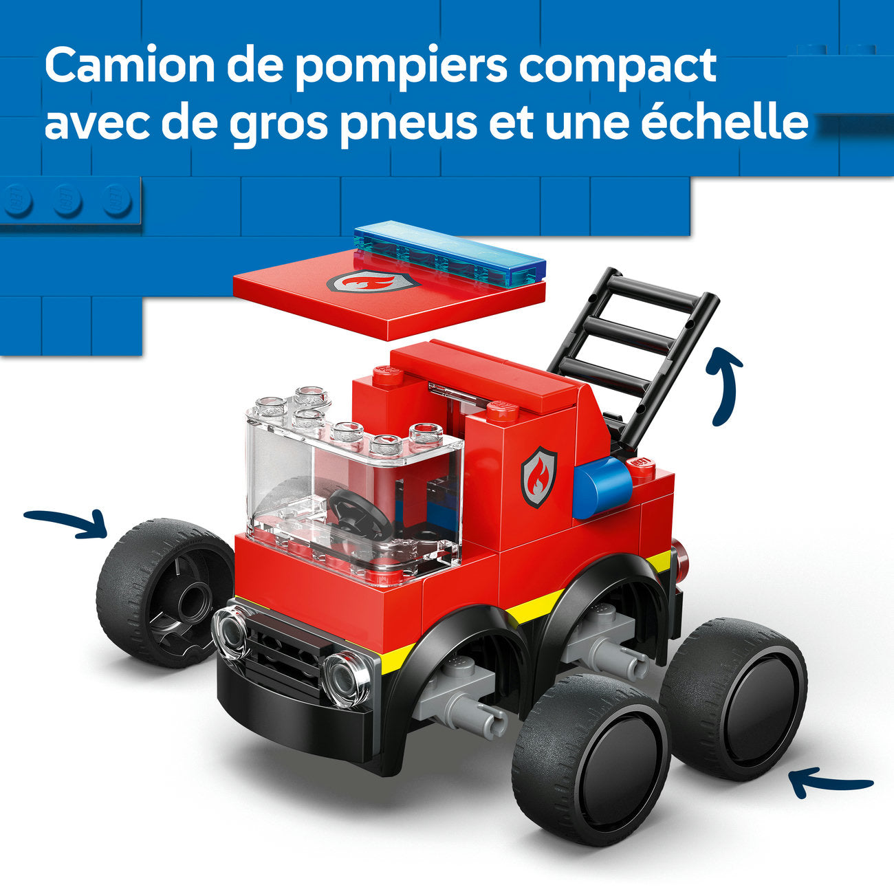 LEGO City 60482 Véhicules - Le camion de pompiers