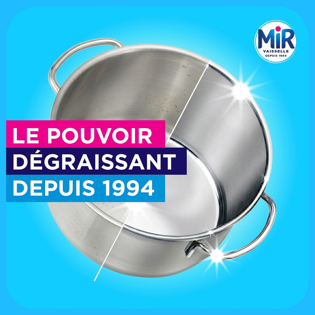 MIR Secrets de Provence Liquide Vaisselle Vignoble Pêche & Melon Dégraissant 3 x 675 ml (= 2,02 L)