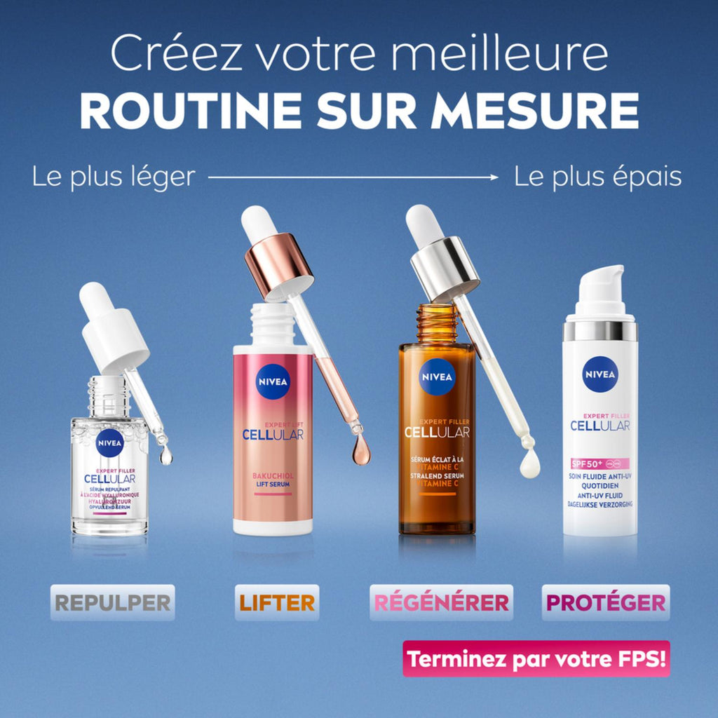 NIVEA Cellular Expert Filler Visage Sérum Acide Hyaluronique 15 ml