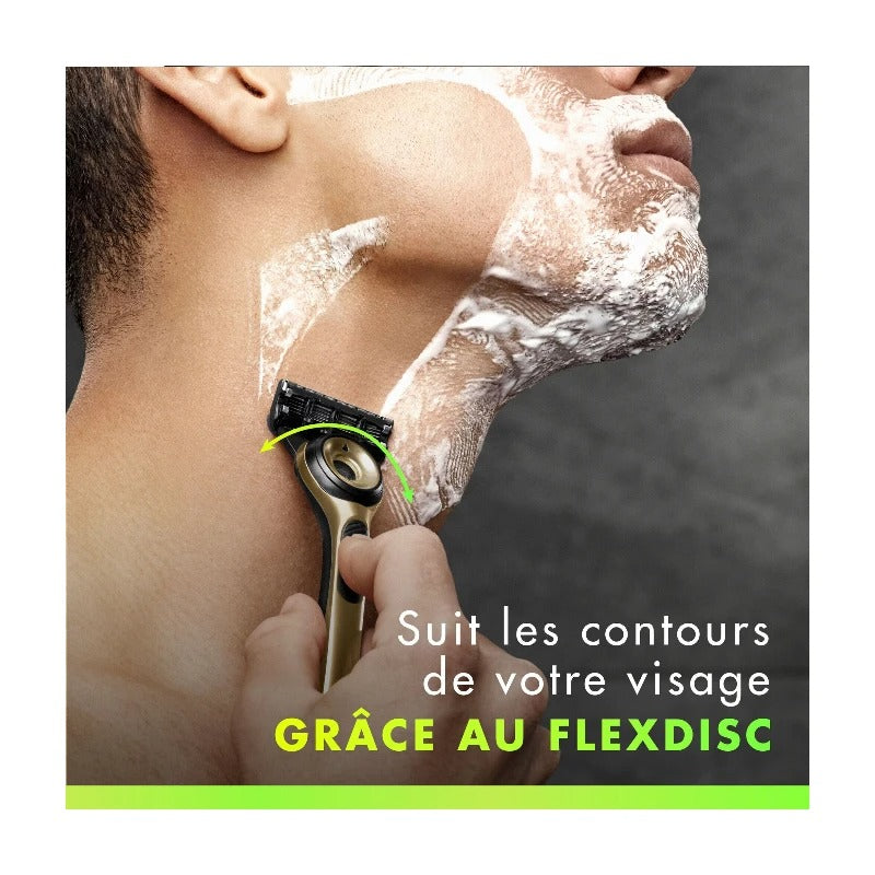 Gillette Labs Rasoir pour hommes avec barre exfoliante Édition Nuit néon 1 unité