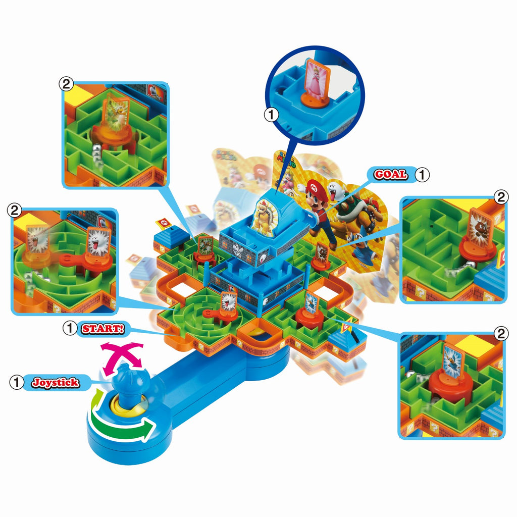 EPOCH Games Pack Super Mario Jeu de Labyrinthe DX