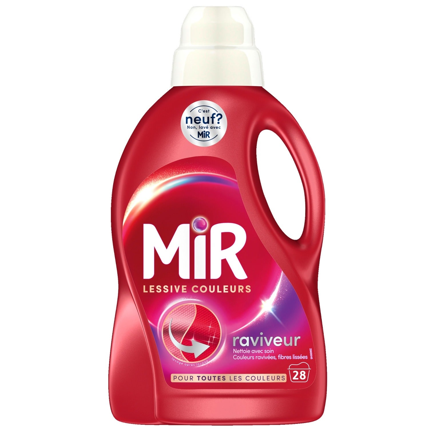 MIR Colors Lessive liquide 3 en 1 ravive les couleurs 1,4 L
