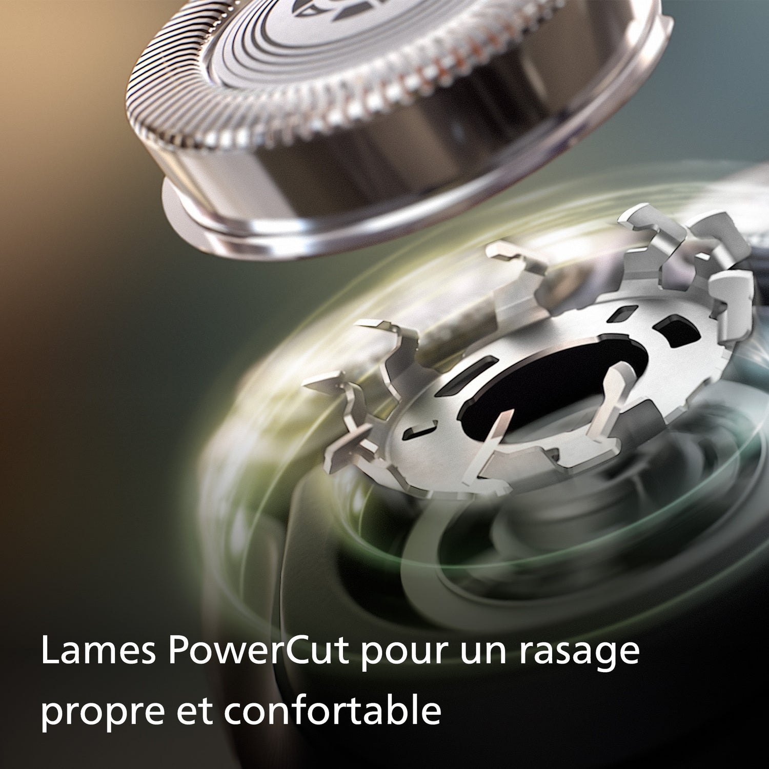 Philips Series 3000X X3053/00 - Rasoir Électrique Homme Wet & Dry - Technologie SkinProtect - 27 Lames PowerCut - Bleu