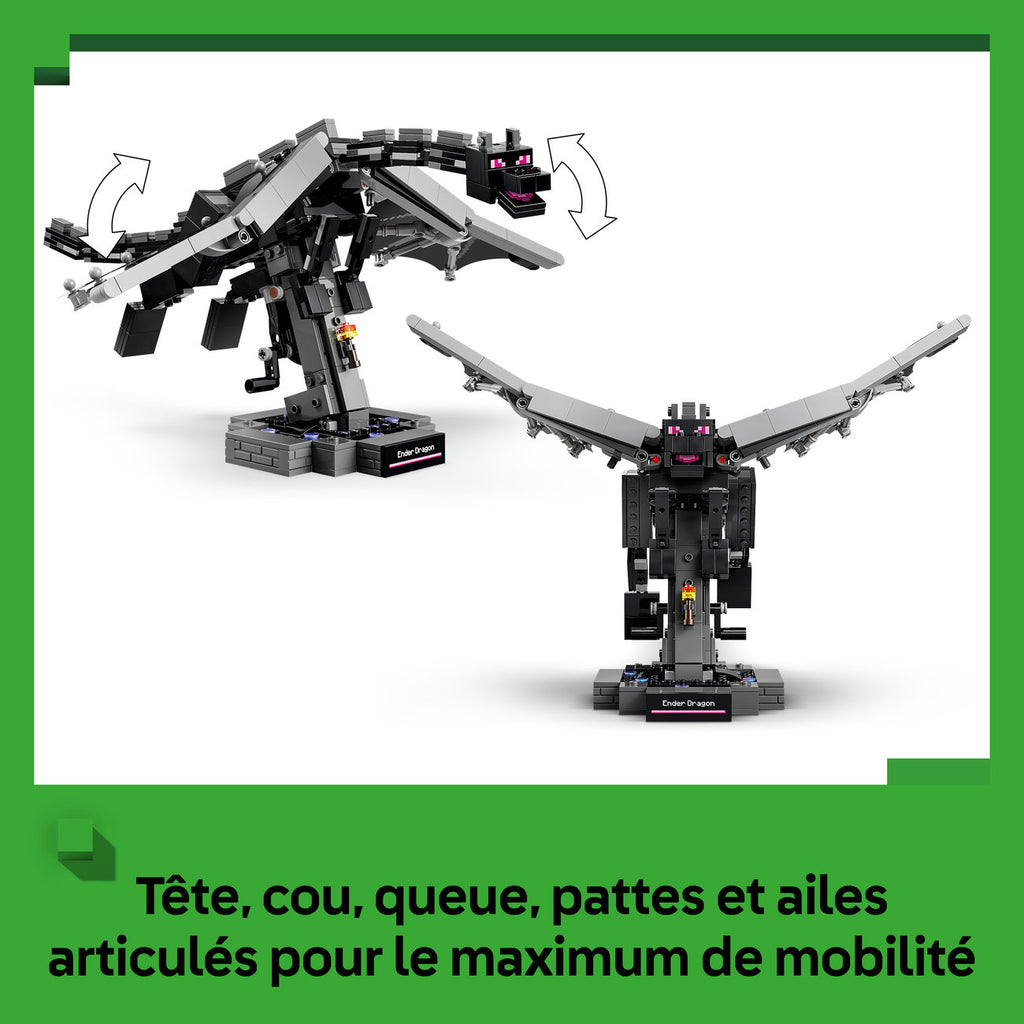 LEGO Minecraft 21595 Le Dragon de l'Ender