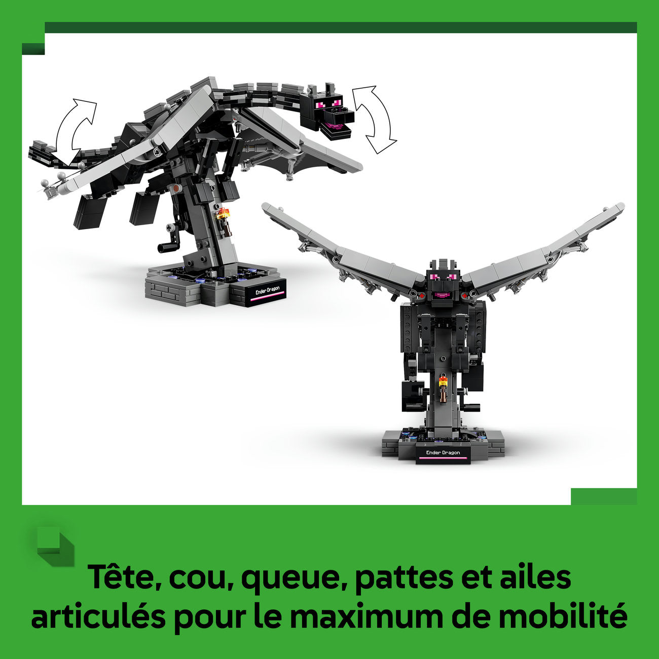 LEGO Minecraft 21595 Le Dragon de l'Ender