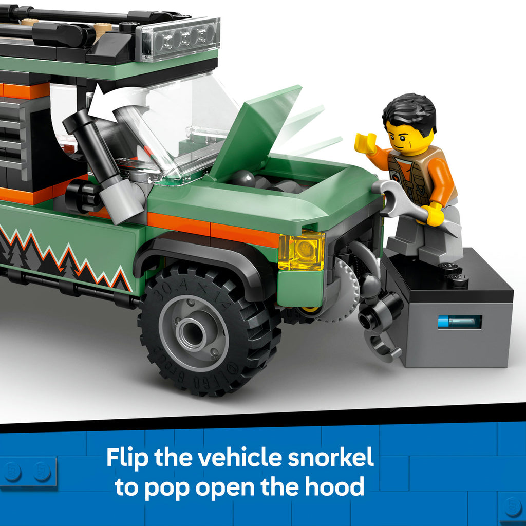LEGO City Ensemble de Construction Camion de Montagne Tout-Terrain 4x4