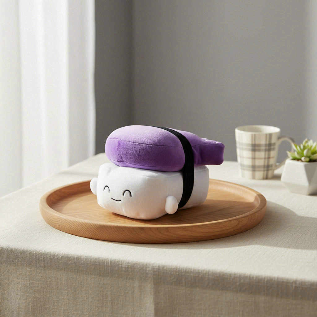 Peluche Sushi Kawaii Poulpe 40 cm