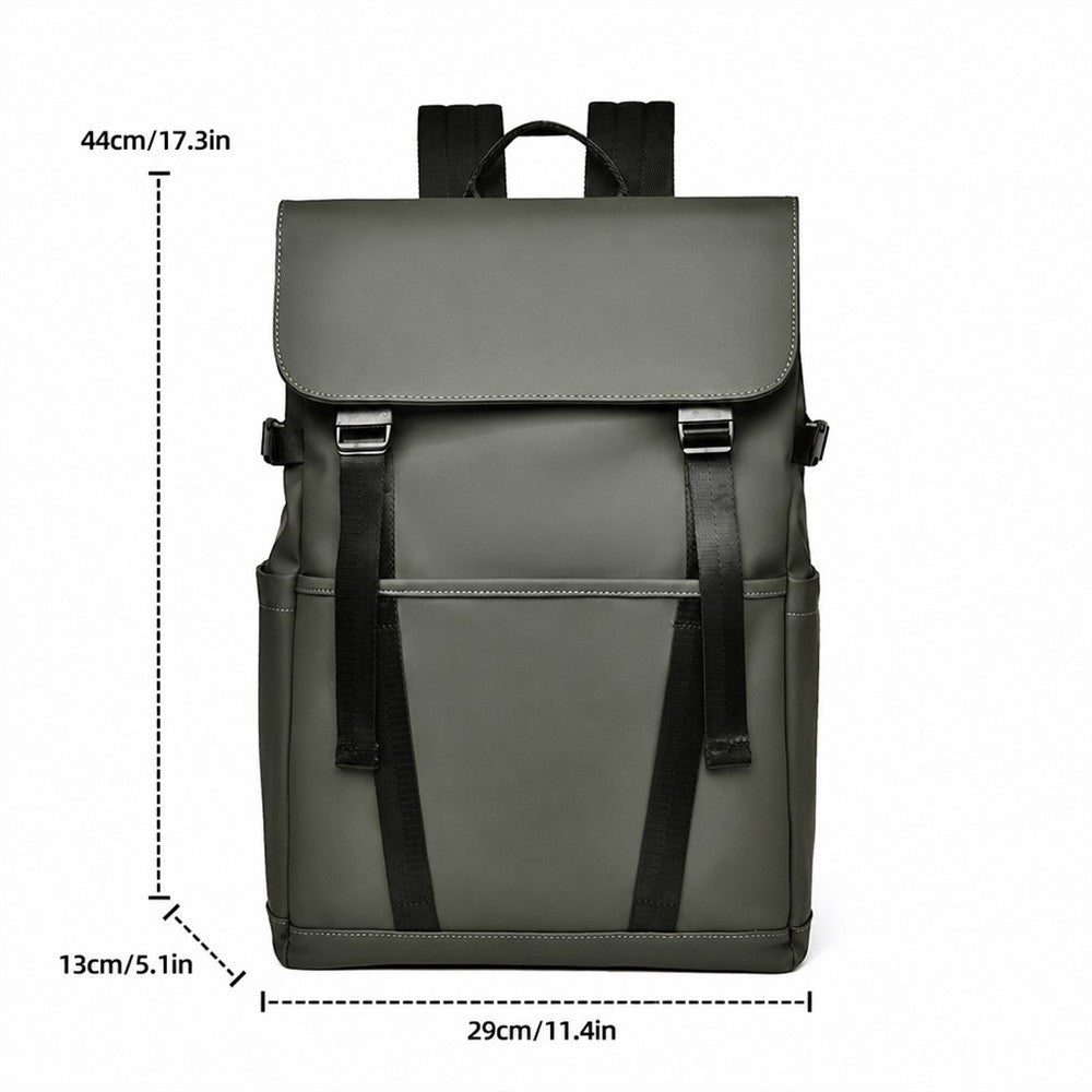 Sac à dos ordinateur portable Urban Flip Cover 15,6 pouces, Sac à dos multi-compartiments résistant à l'eau, Sac à dos de jour décontracté anti-rayures avec sangle pour bagages