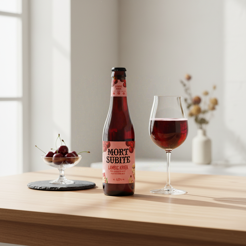 MORT SUBITE Bière Kriek 4,5 % - 33 cl
