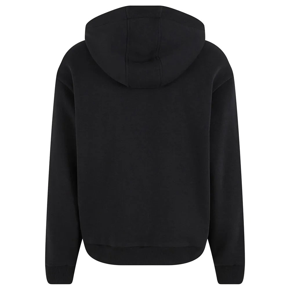 Urban Classics Sweat à capuche zippé moelleux noir