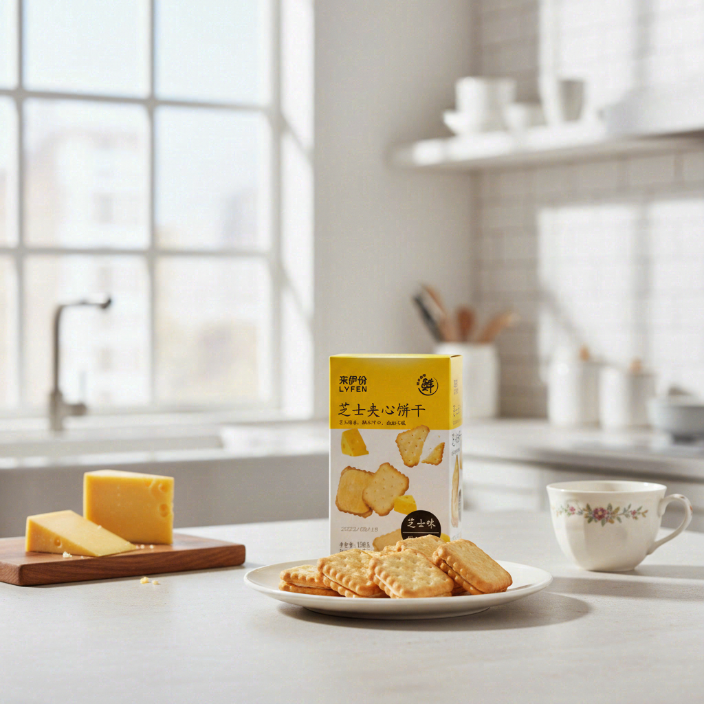 Lai Yi Fen Biscuits fourrés au fromage - 108 g