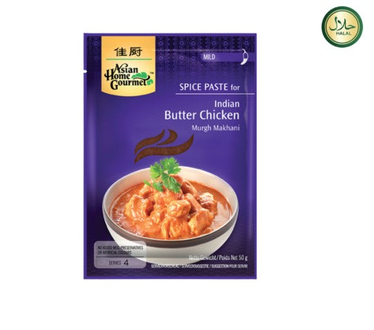 Asian Home Gourmet Poulet au beurre indien épicé 50 g