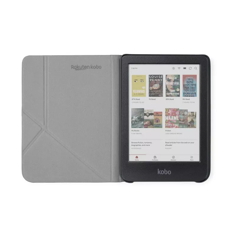 Kobo SleepCover Étui pour Kobo Clara Colour/BW - Noir