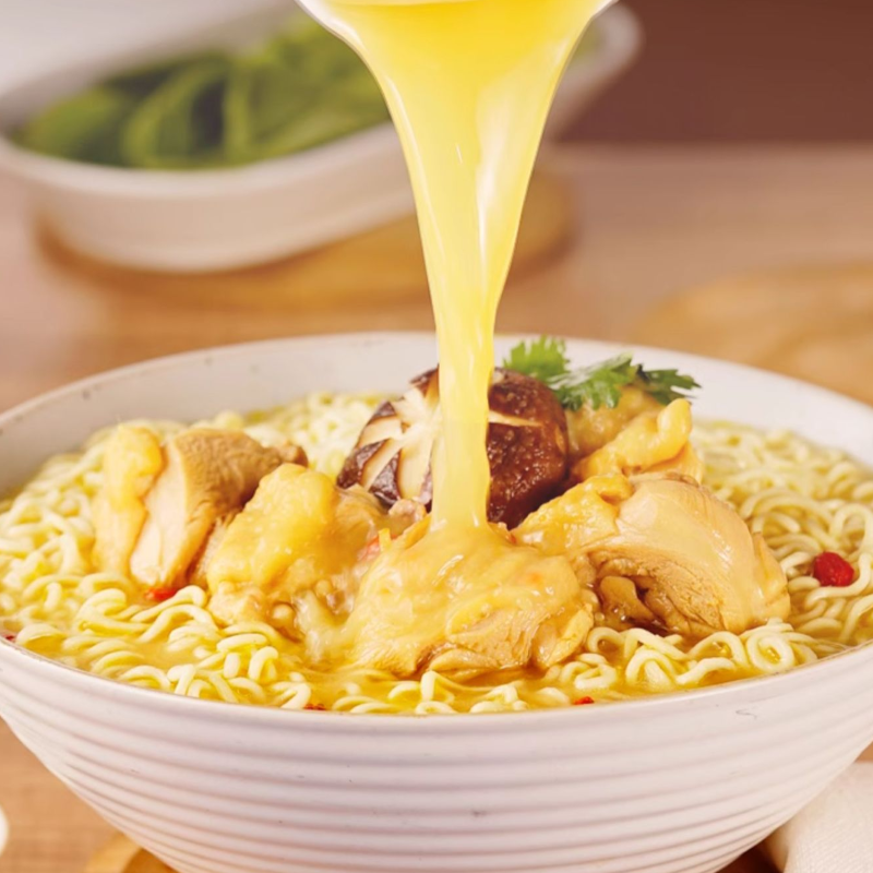 Bai Xiang Soupe de nouilles au poulet Halal - 5 x 96 g